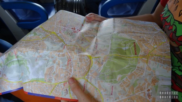 Train trip to Rome, time to familiarize yourself with the map....