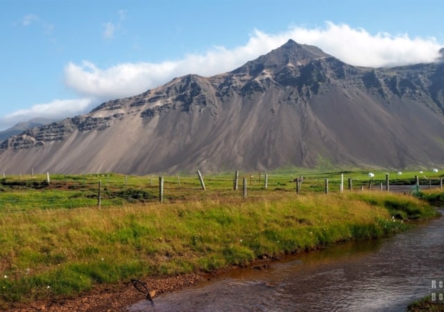 Islandia - droga z Hofn do Reyðarfjörður