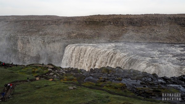 Wodospad Dettifoss i Selfoss - Islandia północna