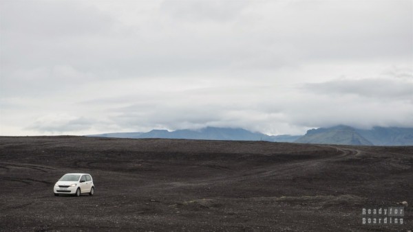 Droga do wraku samolotu - Islandia