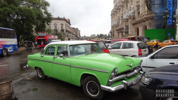 Stare kubańskie samochodu - Hawana