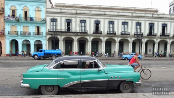 Stare kubańskie samochodu - Hawana