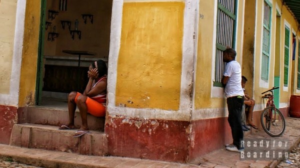 Typowa uliczka w Trinidad - Kuba