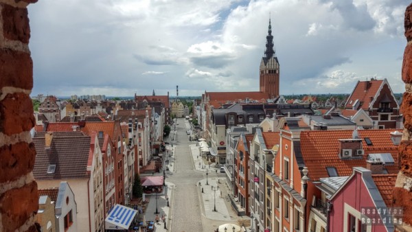 Elblag - View from the Market Gate