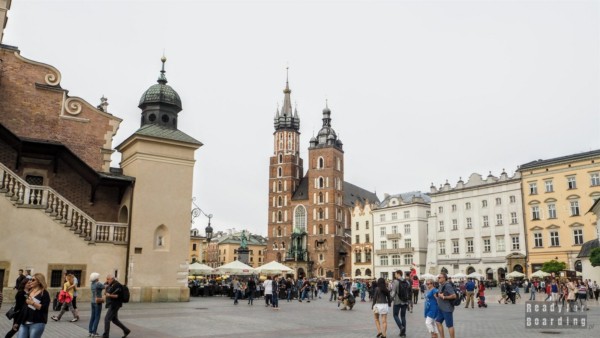 St. Mary's Basilica, Main Square in Krakow