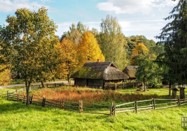 Wileńszczyzna, skansen w Rumszyszkach - Litwa