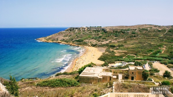 Plaża na Gozo - Malta