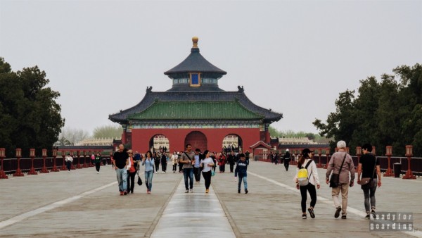 Czerwony Most w Świątynii Nieba, Pekin