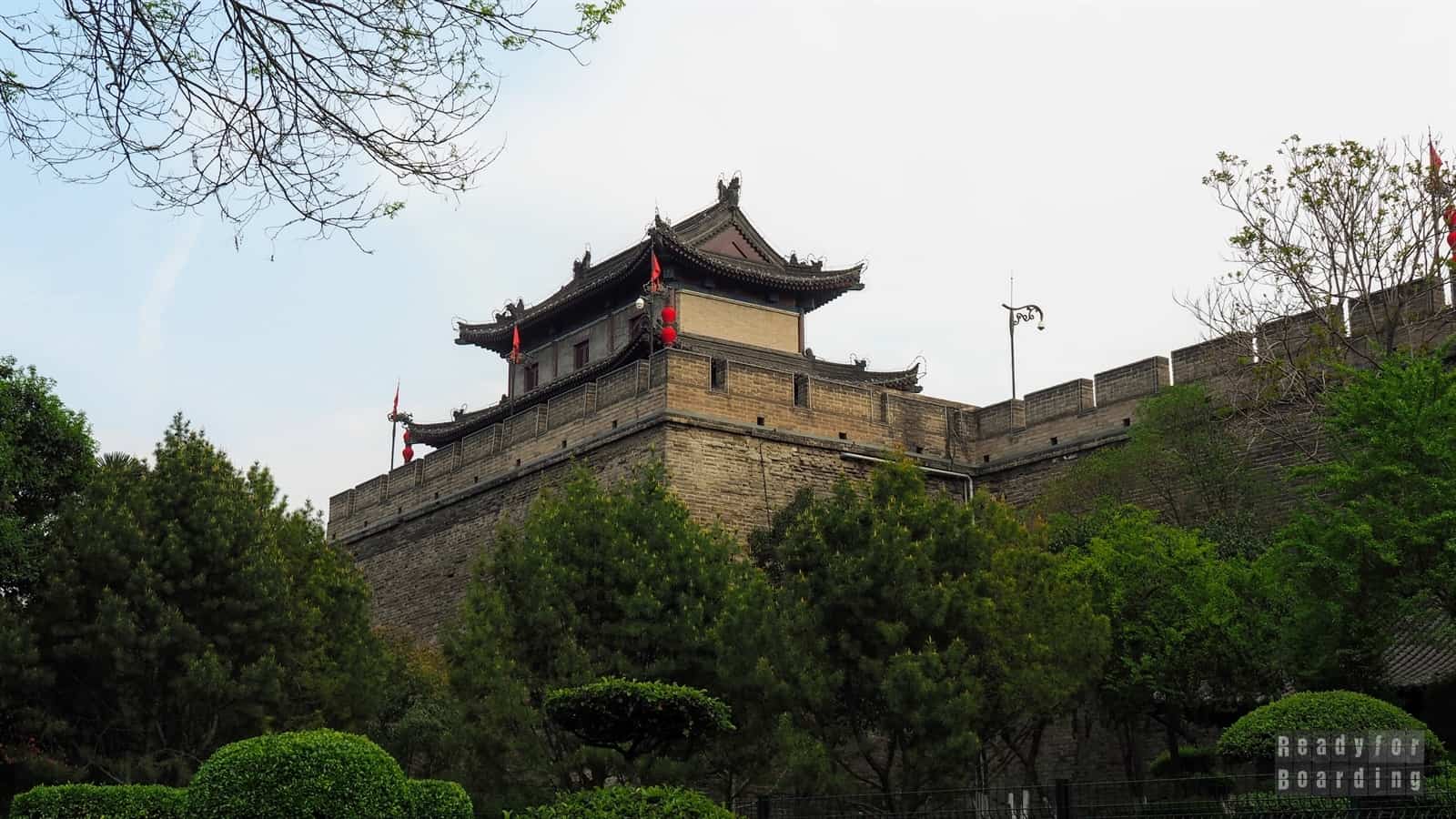 Mury miasta w Xi'an - Chiny