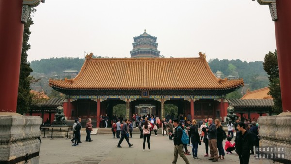 Buddyjska Świątynia Morza Mądrości, Pałac Letni w Pekinie