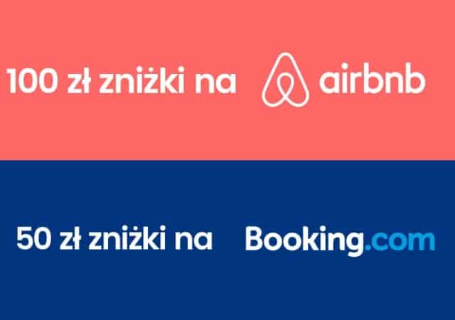 Zniżka na Airbnb i Booking.com