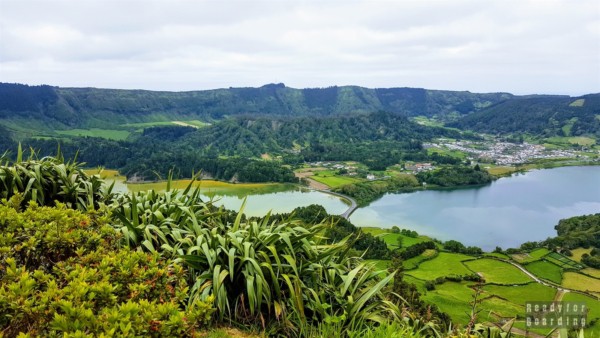 Blue and Green Lake, Azores