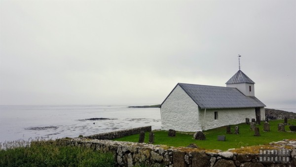 St. Olav Church in Kirkjubøur, Streymoy - Faroe Islands