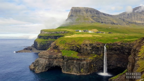 Mulafossur waterfall, Vágar - Faroe Islands