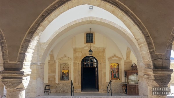 Monastery of the Holy Cross in Omodos, Cyprus