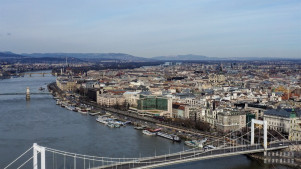 View from Gellert Hill, Budapest - Hungary