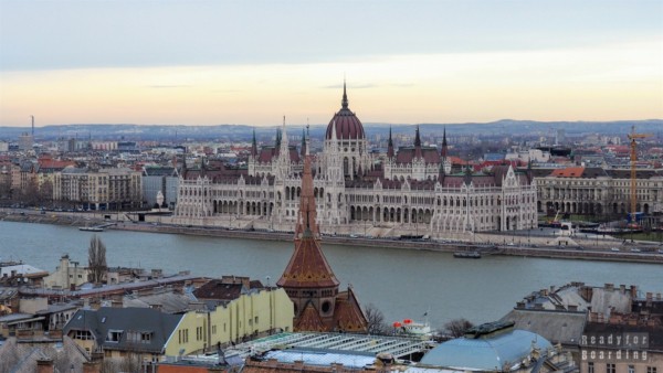View from the Fisherman's Tower, Budapest - Hungary
