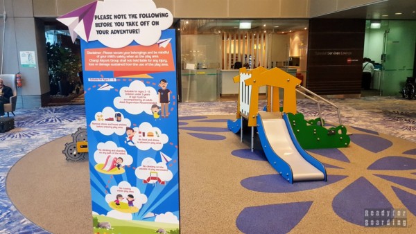 Attractions for children at Singapore-Changi Airport