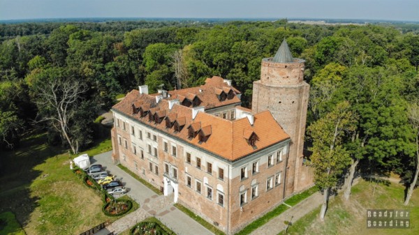 Castle in Uniejów, Lodz province