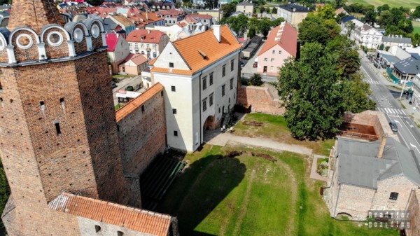 Castle in Leczyca, Lodz province