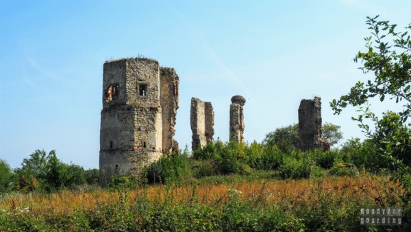 Zamek w Majkowicach, województwo łódzkie