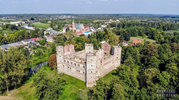Castle in Drzewica, Lodz province
