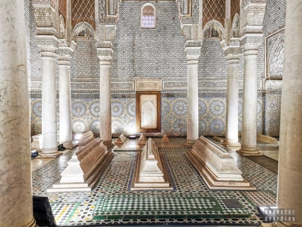 Nekropolia Sadytów, Marrakesz - Maroko
