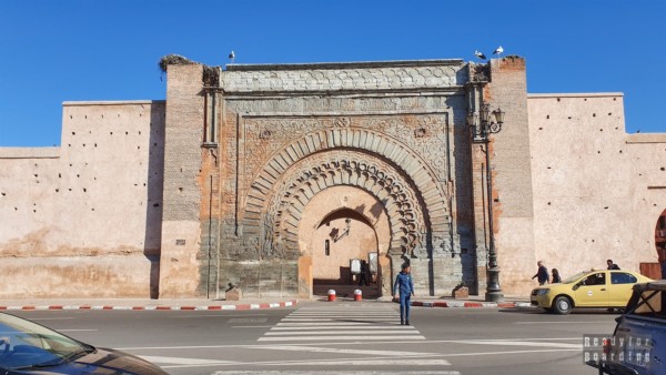 Brama miasta Bab Agnaou - Marrakesz, Maroko
