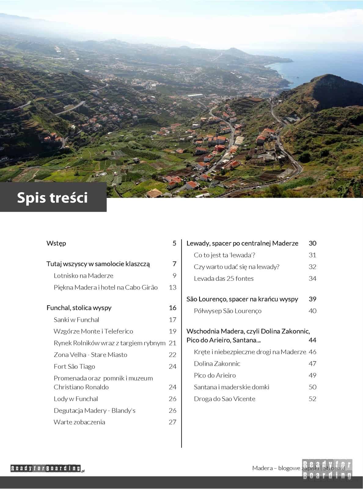 eBook: Madeira - blog notes by Ready for Boarding
